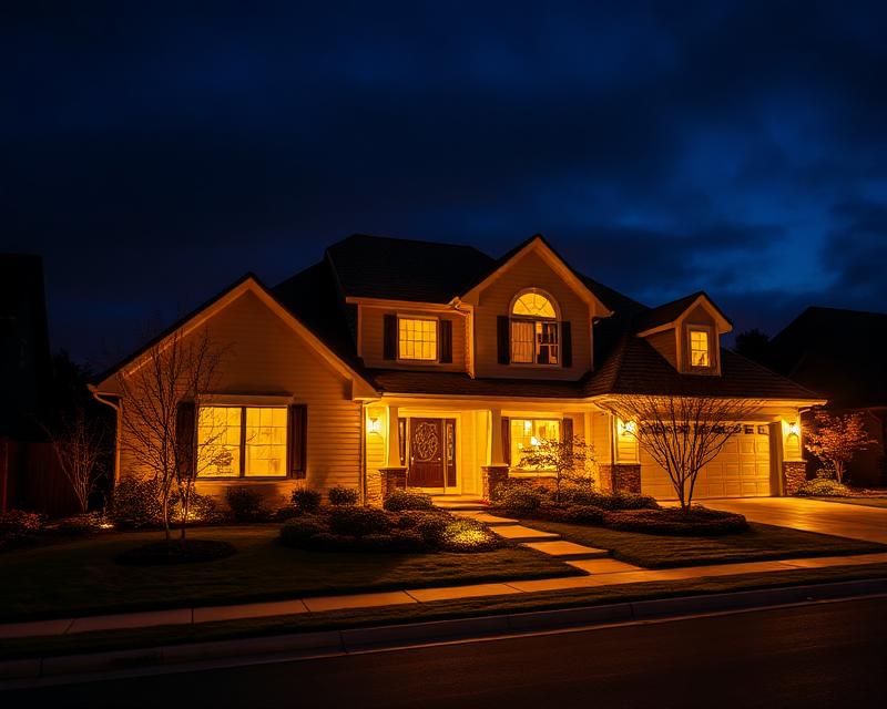 Outdoor Lighting project example