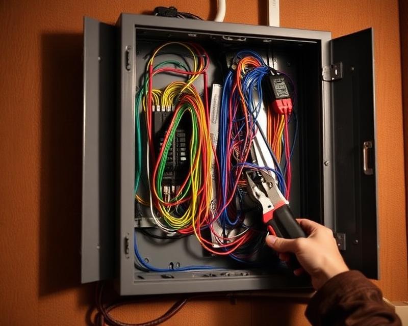 Panel Upgrade project example